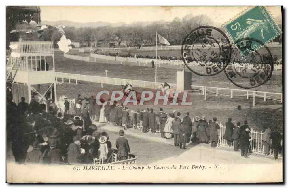 Marseille - Das Rennplatz des Parc Borély - IC - Vorderseite