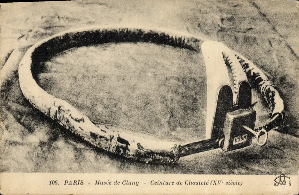 Paris - Musée de Cluny - Ceinture de Chasteté (XVe siècle) - Vorderseite