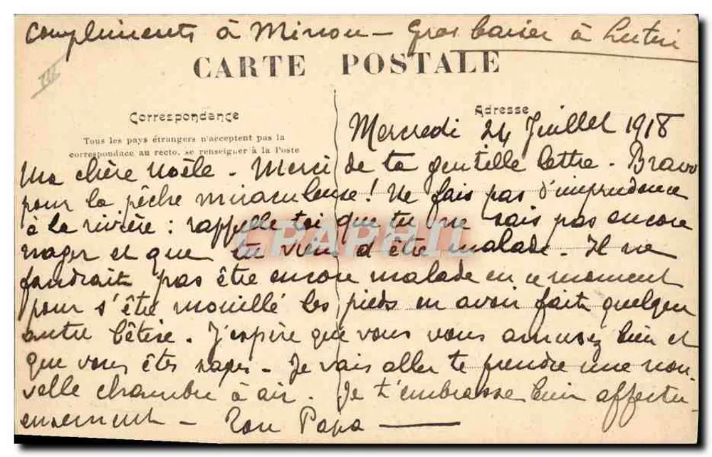 Caravelle die SANTA-MARIA (15. Jahrhundert) — Diese war die, auf der Christoph Kolumbus segelte. Verleger: Tim Face Montagne, Nr. (9) - Rückseite