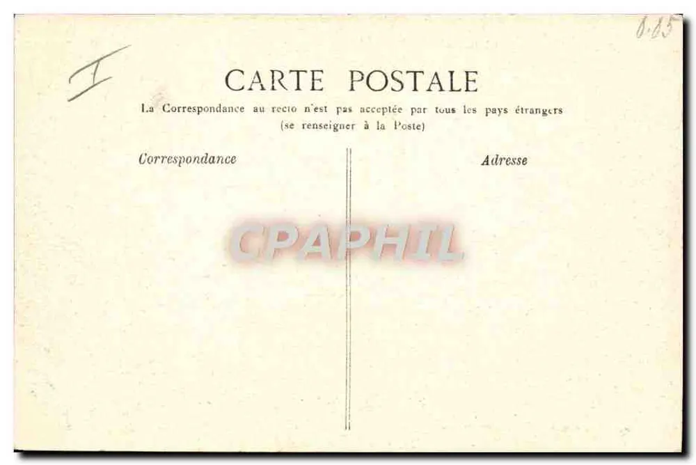 Artillerie — Feuer von 7-Zoll-Geschützen — Foray, Verlag, Lyon-Saint-Fons - Rückseite