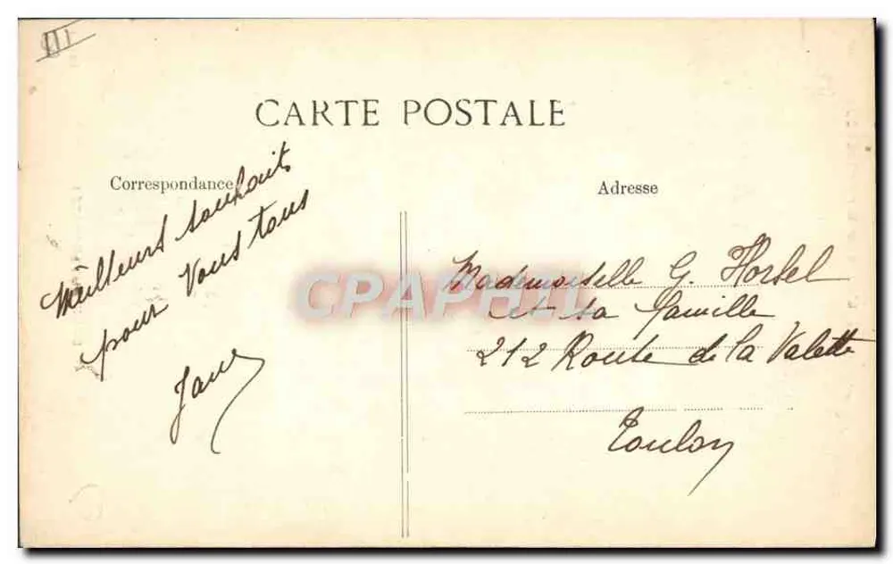 Duas Auvergnates — A Auvergne pitoresca — V.D.C. n°42 - Verso