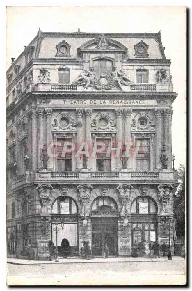 Teatro da Renascença — Paris — editor não visível - Frente