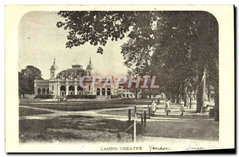 Casino-Teatro — Yverdon, Suíça - Frente