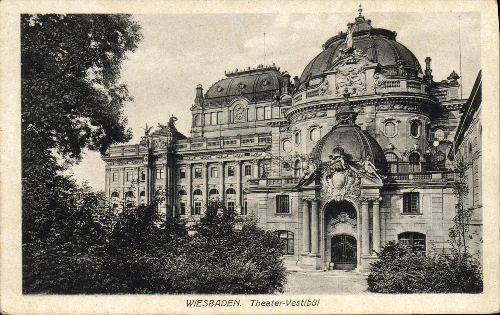 Wiesbaden. Theater-Vorraum — n° 19 2816 - Vorderseite