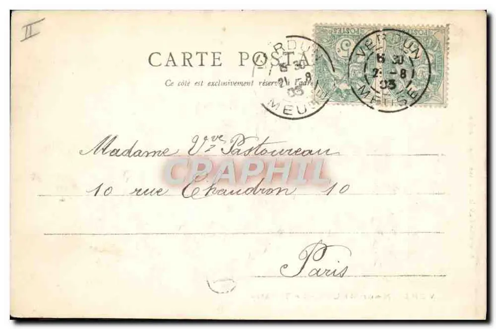 Verdun-sur-Meuse — O Teatro — Nouvelles Galeries, 66, rue Mitzel. Verdon - Verso