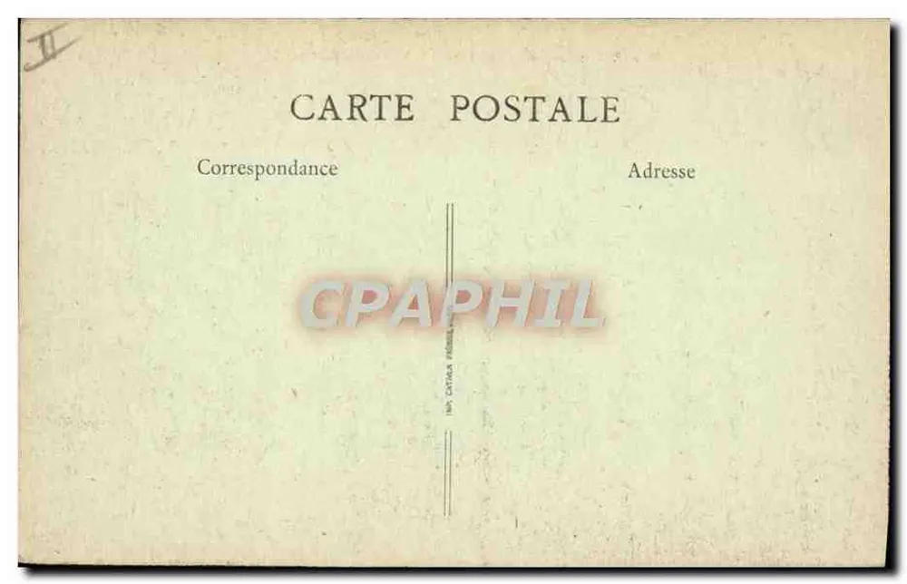 Valence (Drôme) - O Teatro — B.F., PARIS - Verso