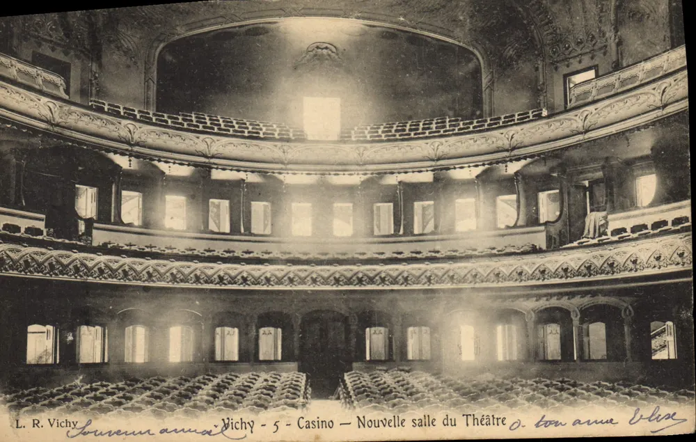 Vichy - Casino - Neue Theaterhalle — L. R. Vichy - Vorderseite