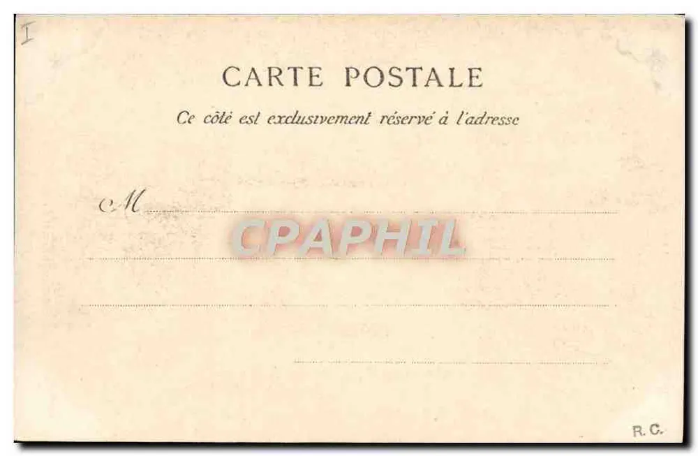 Vichy — Casino - Ansicht des Theatersaals, Das Vorhang — Edition C. Marlière, n°5 - Rückseite