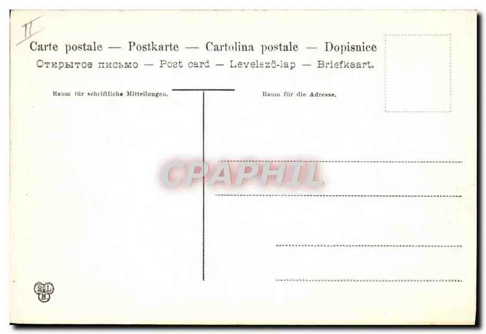 Wien — Deutsches Volkstheater — Verlag SEL - Rückseite