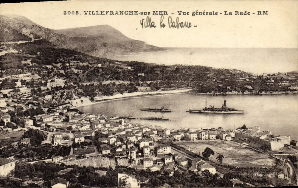 Villefranche-sur-Mer — Allgemeiner Blick — Der Hafen — RM - Vorderseite