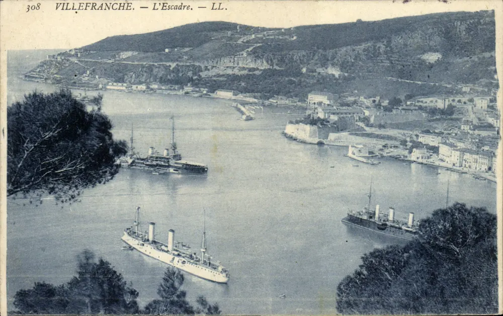 Villefranche — Die Flotte — LL. — n° 308 - Vorderseite