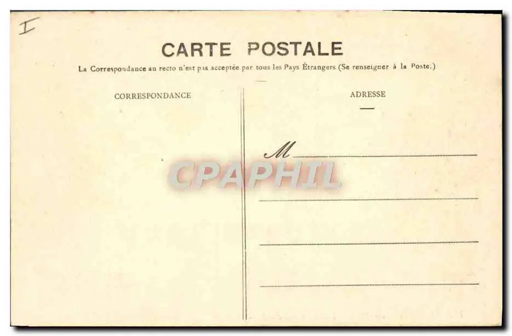 Villefranche-sur-Mer — Vista Geral — BR - 1668 - Verso