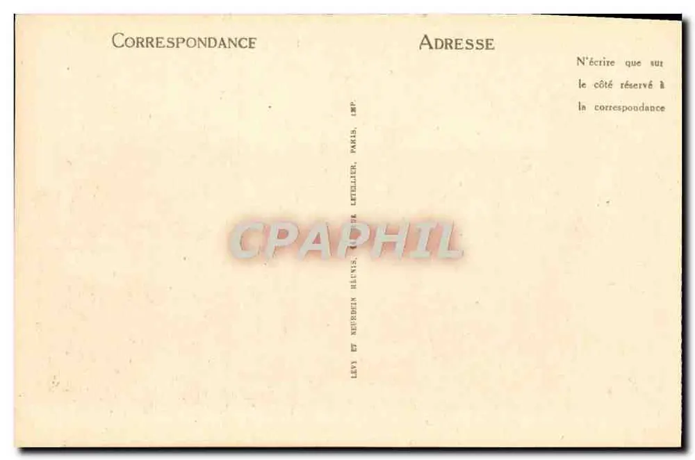 Carcassonne — Vista Geral da Cidade (Sudeste) — ND. — Editor ND. - Verso