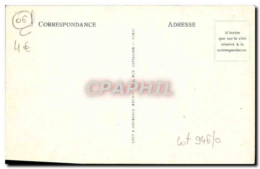 8. BEAULIEU — Panorama visto entre as Flores — I.I. - Verso