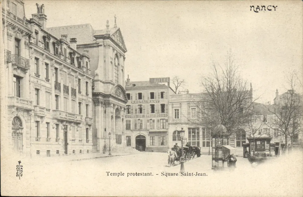 Protestantischer Tempel — Place Saint-Jean — Nancy — Dory 40222 - Vorderseite