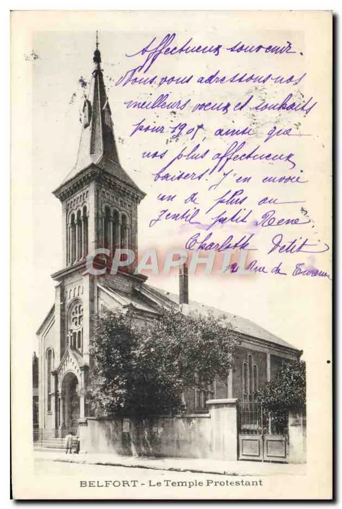 Belfort - Der protestantische Tempel — unbekannter Verlag, Seriennummer nicht sichtbar - Vorderseite