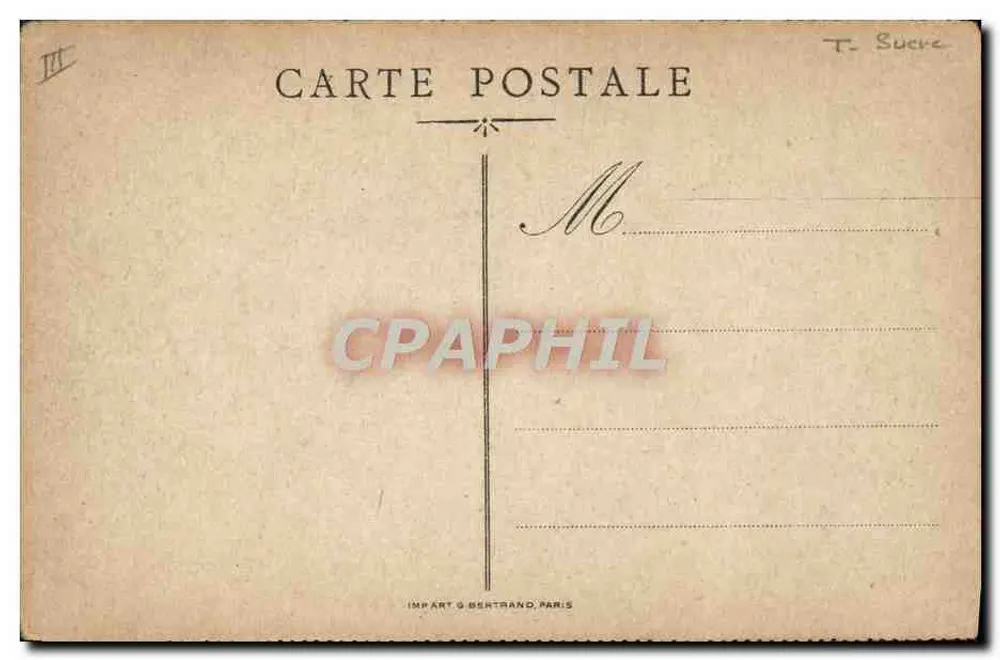 CRISOLLES (Oise) — Verlaten suikerfabriek — Impart & Bertrand, Parijs - Achterkant