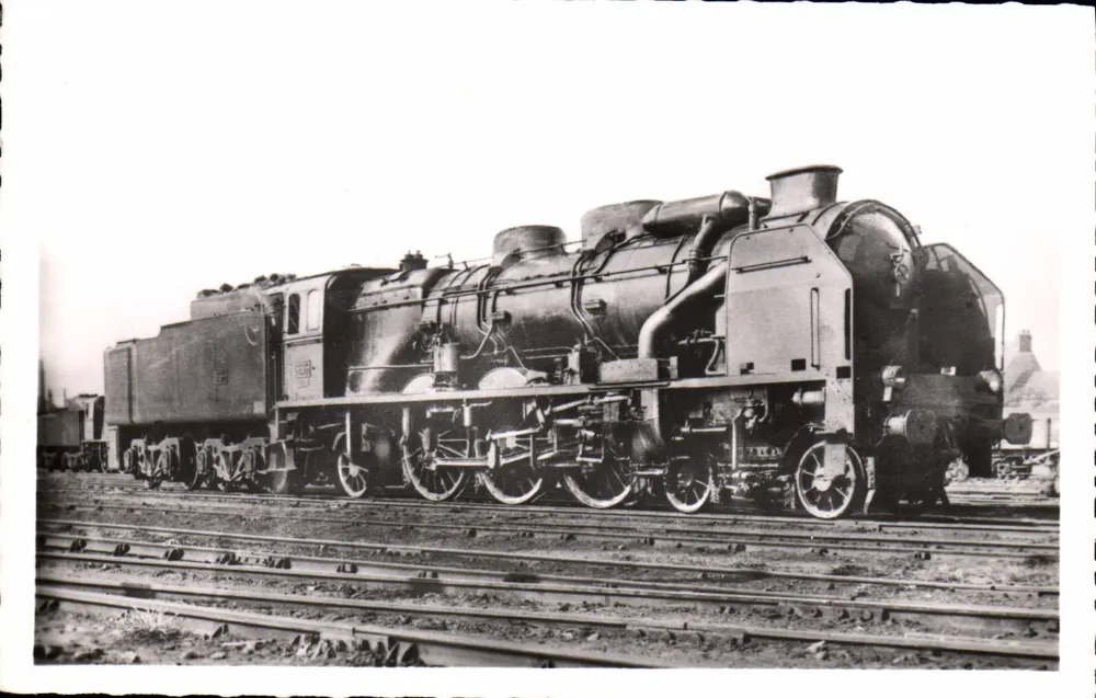 Locomotiva 231-722 a 231-791 — Transformação em 1934 — Edição «La Vie du P.O.-MIDI» N° 1776 — 1957 - Frente