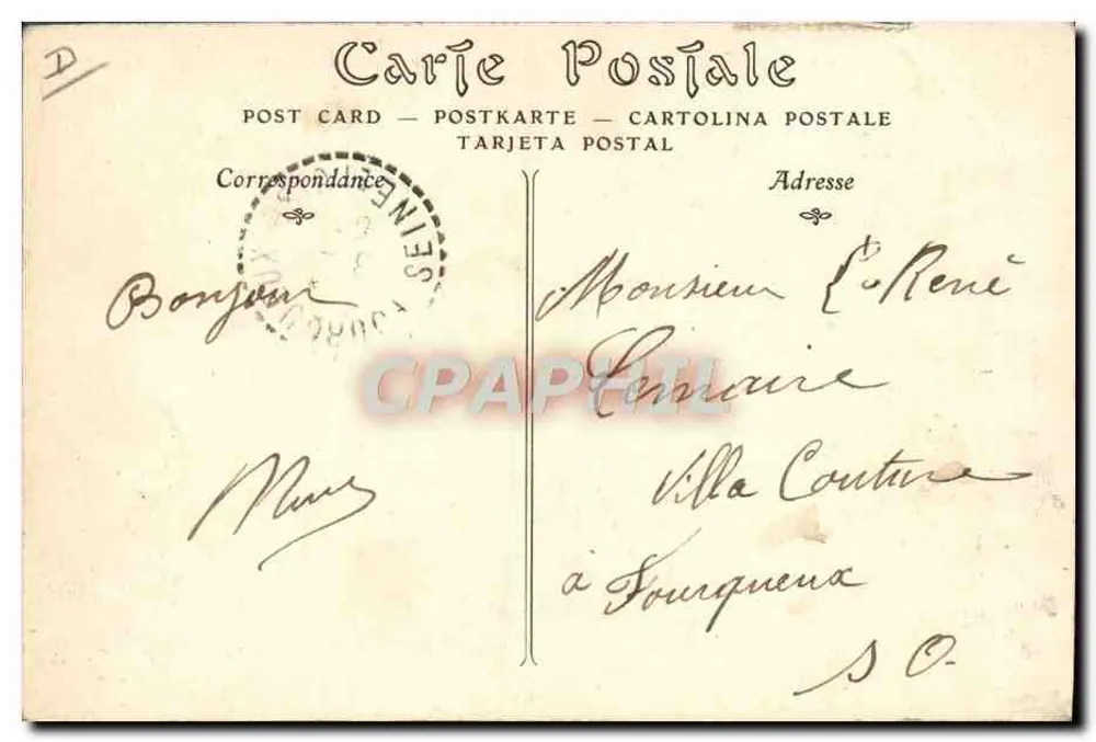 Maisons-Laffitte. — Die Rennen, Fahrzeugpark - Rückseite