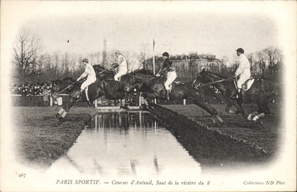 Cours d'Auteuil — Sprung über den Fluss 8 — Collections ND Phot - Vorderseite