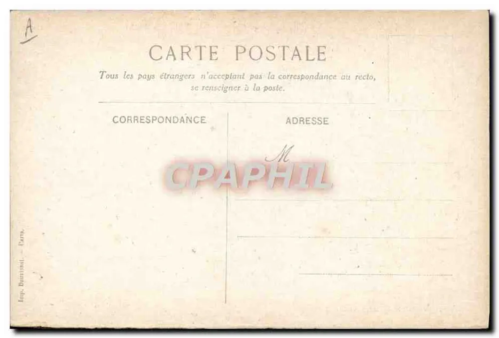 See Itasy in Madagaskar — Nach der Aquarell von Herrn Gilbert Galland — Messageries Maritimes - Rückseite
