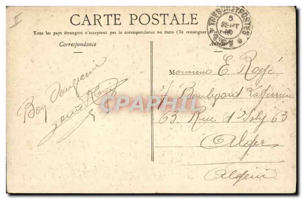 Automóvel alemão caído na Marne — segundo a Illustration — editado por 'GEO.' n°16-1914 - Verso