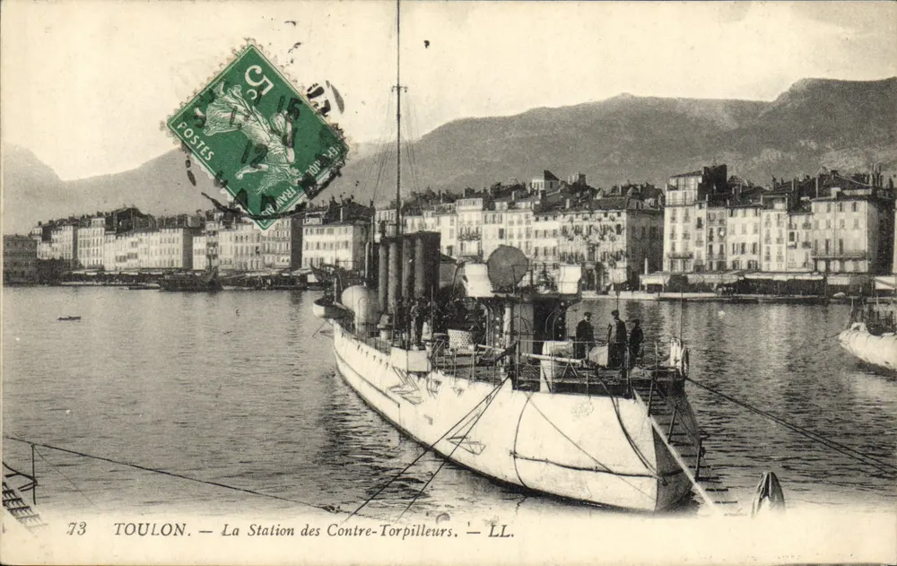 Toulon — Die U-Boot-Basis — LL. - Vorderseite
