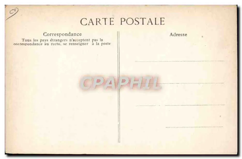 L'Auvergne pittoresque — O Terça-feira das Cinzas — Processão dos Cornards — Editor ELD, n° 1167 - Verso