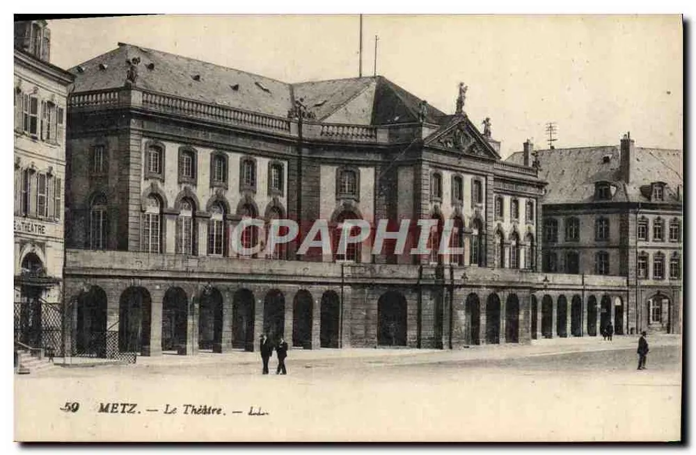 Metz — O Teatro — Lido - Frente