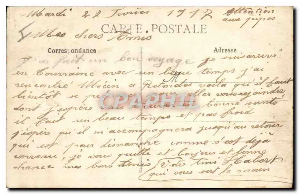 Tours (1.-et-L.) — Teatro Municipal (Fachada principal) — A.x.B. — 9031 - Verso