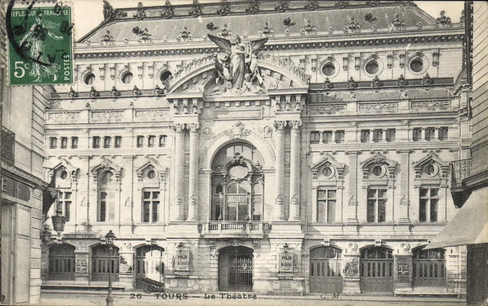 Tours — O Teatro — G.M. - Frente