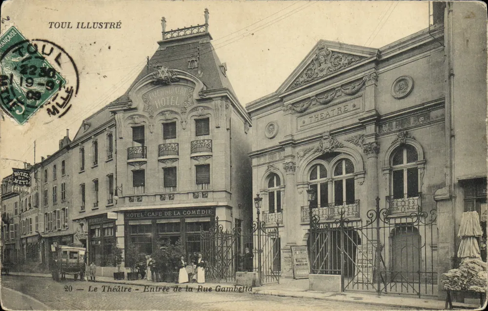 Toul — Theater und Hôtel de la Comédie — Toul Illustré - Vorderseite