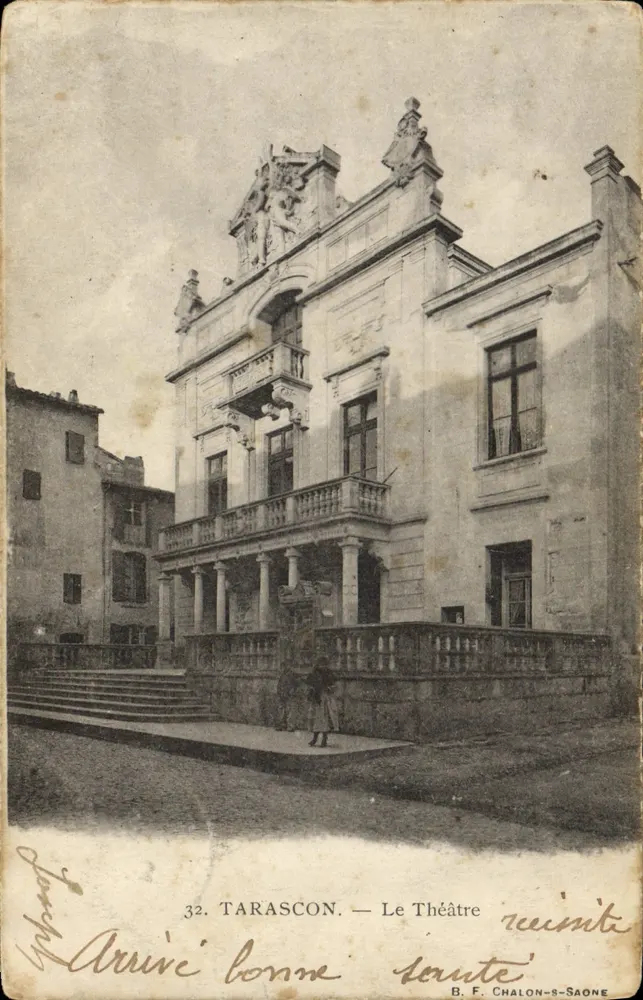 Tarascon — O Teatro — B. F. Chalon-saône, n°32 - Frente