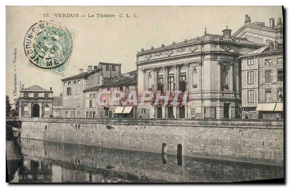 Verdun — O Teatro C. L. C. — Harmonie, Verdun - Frente