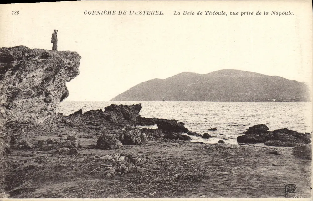 Corniche de l'Esterel — La Baie de Théoule aus der Napoule — JND HOL - Vorderseite