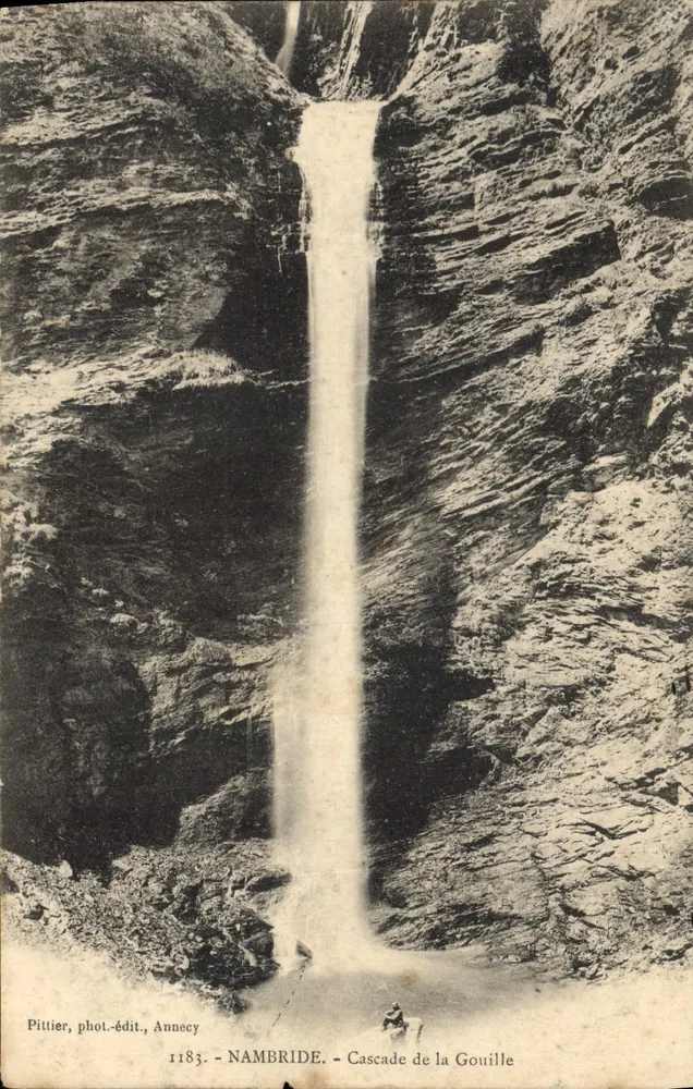 Cachoeira da Gouille — Annecy — Pittier, phot-édit., Annecy, n° 1183 - Frente