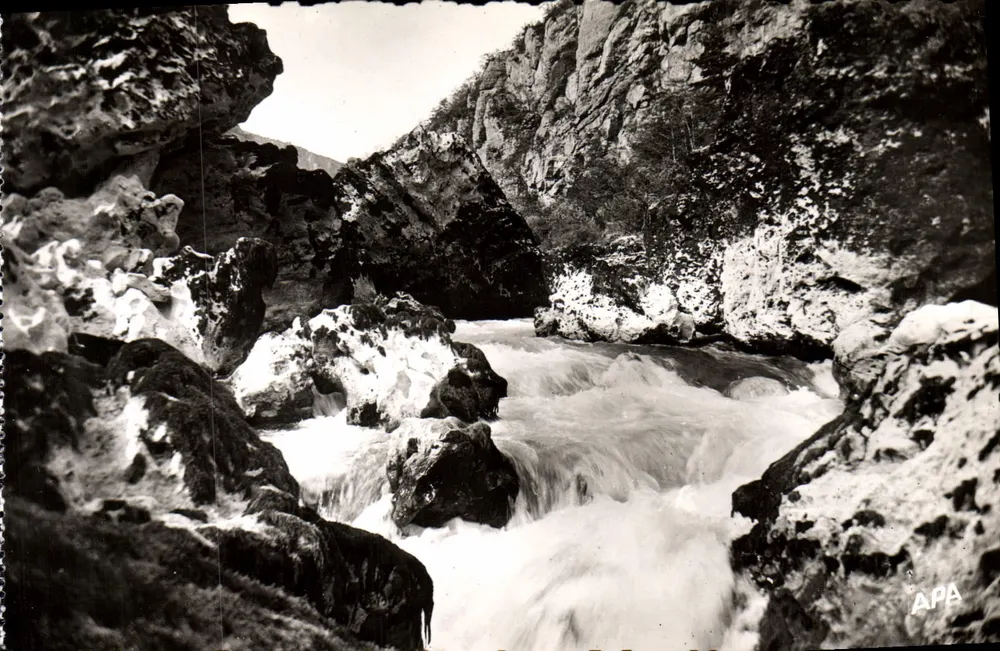 Gorges do Tarn — Chaos do Pas de Soucy — Sociedade das Cartas Postais APA-POUX - Frente