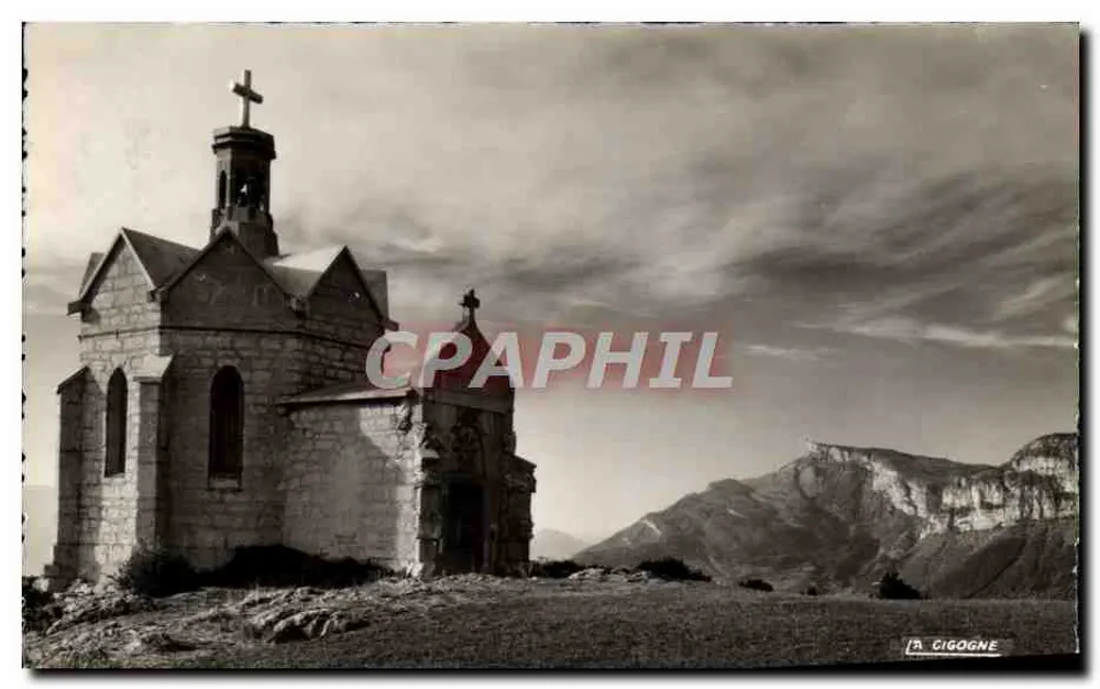 Chapelle Saint-Michel — Le Nivolet (1553 m) und Le Penay (1371 m) — La Cigogne, Verlag - Vorderseite