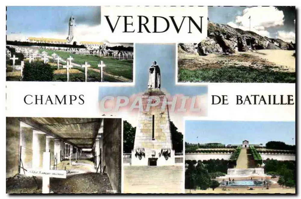 Verdun — Campos de Batalha — Edições « La Cigogne » - Frente