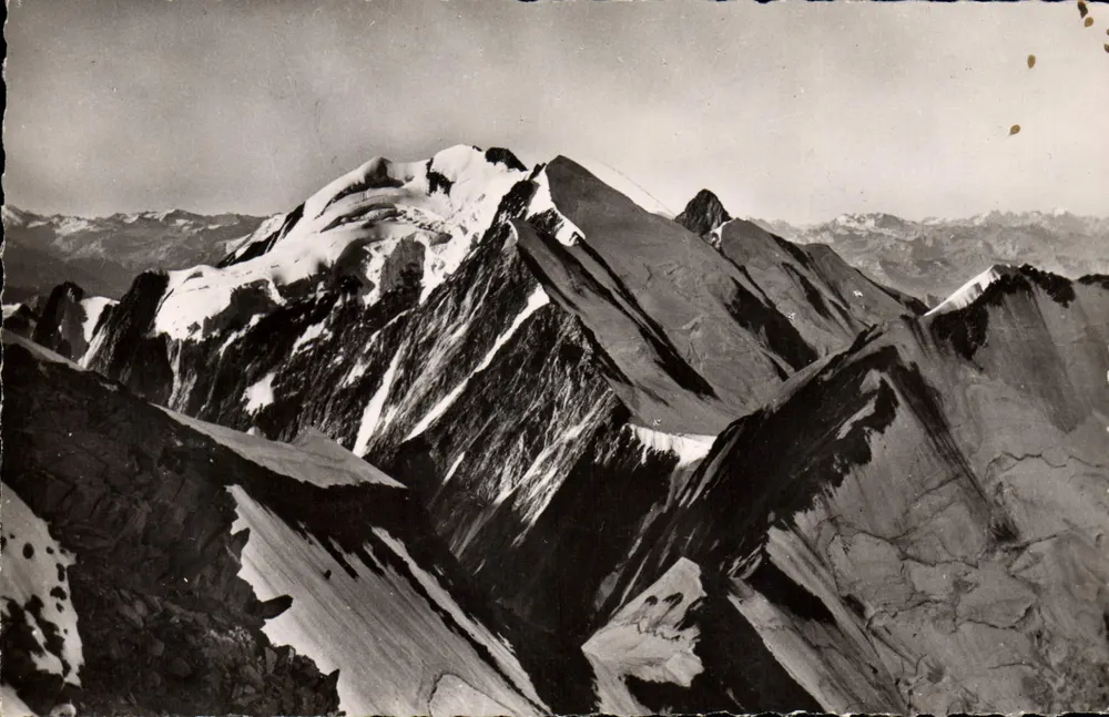 Aiguilles de Trélatête — Dôme de Miage — Col de Miage — Massif du Mont Blanc — Éditions Henri Lartiguet, Marseille - Vorderseite