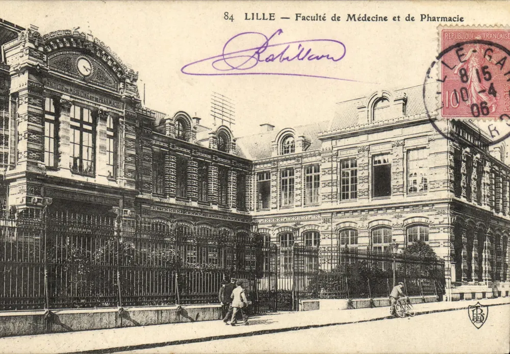 Lille — Fakultät für Medizin und Pharmazie — unbekannter Verlag, Nr. 84 - Vorderseite