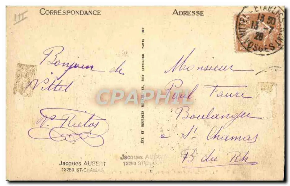 VITTEL — Die Rennen — Der letzte Kurvenwechsel — LL - Rückseite