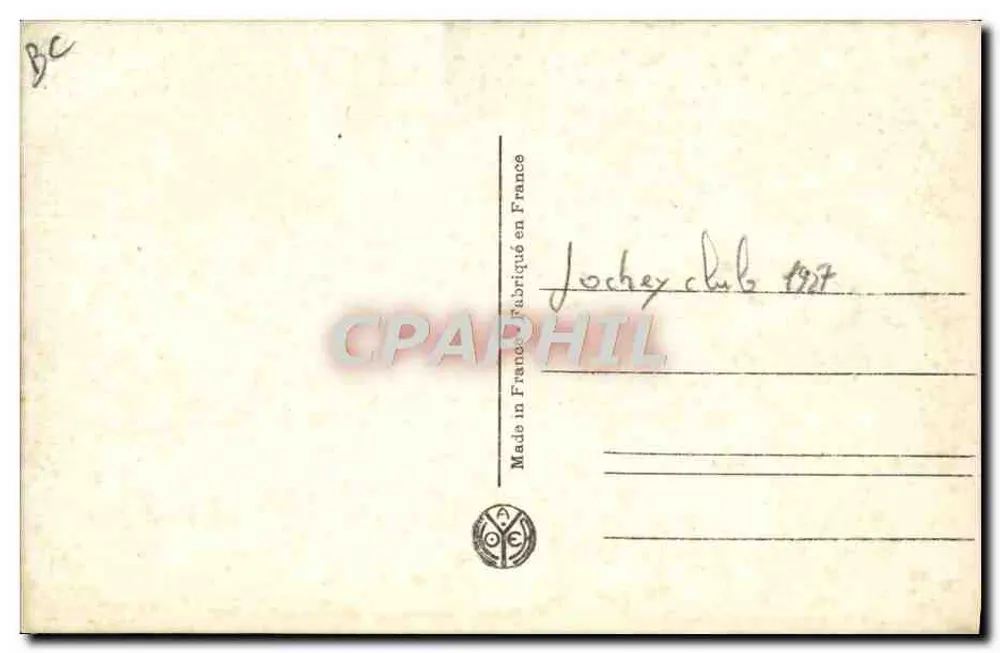 Mi Talismán — montado por Semblat — A.J.N. París, n°74 - Reverso