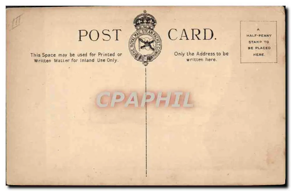 R.M.S. Alerias — Nave a vapore da 2000 tonnellate — Royal Mail Steam Packet Company - Verso