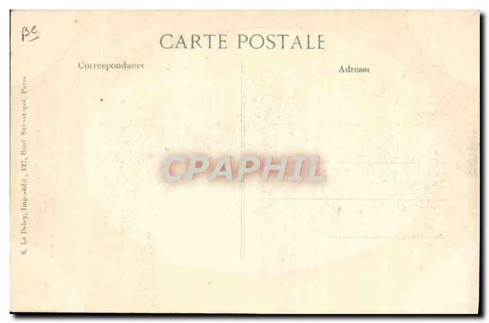 Automóvel blindado do comandante Samson — 1914 — 12ª Série — G. La Doleÿ, Paris - Verso