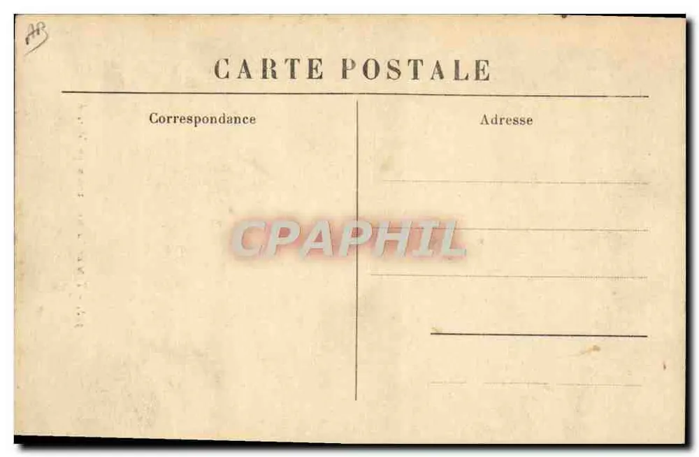 Tipo de Camponês voltando do Mercado — 308 — M.B. Le Fay - Verso