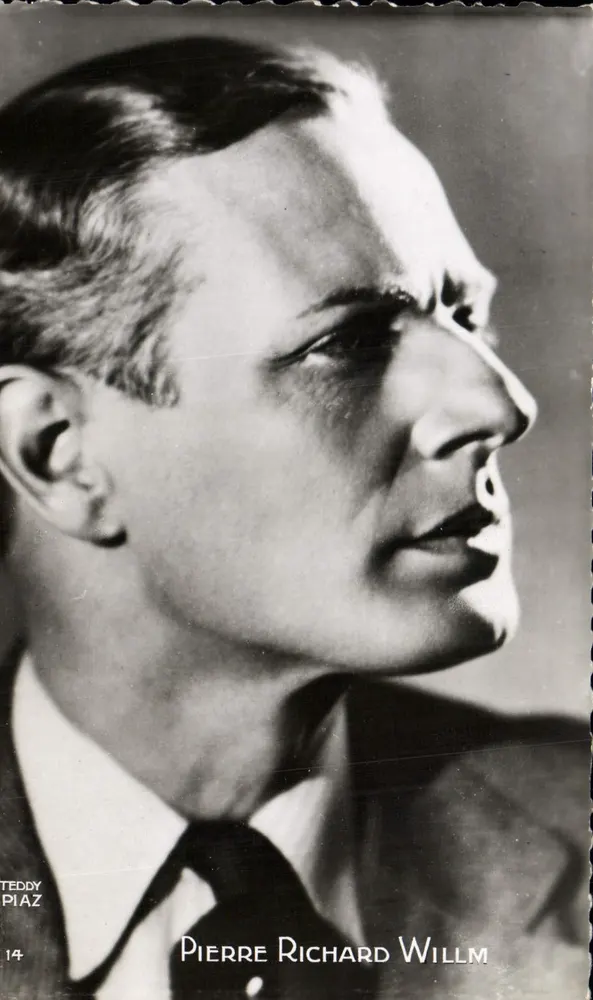 Pierre Richard Willm — retrato em busto — Teddy Piaz n°14 - Frente