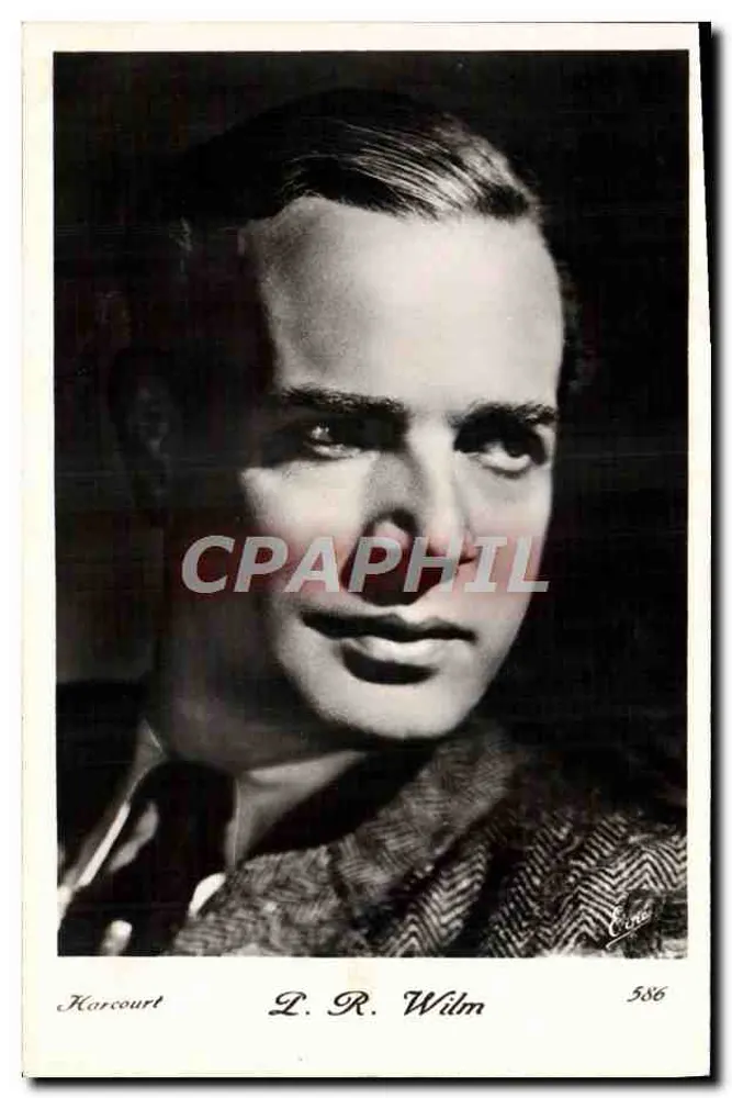Portret L. R. Wilm — seria 586 — wydawca Cerna - Awers