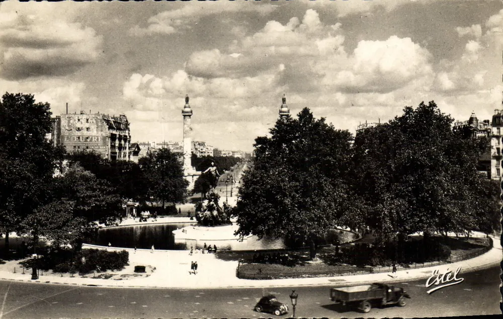 Place de la Nation — Paris — Editor Ésiel, n° 246 - Frente