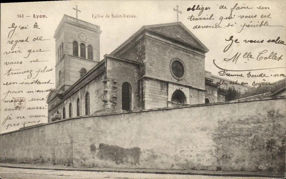 Lyon — Igreja de Saint-Irénée — Editor anônimo, n° 143 - Frente